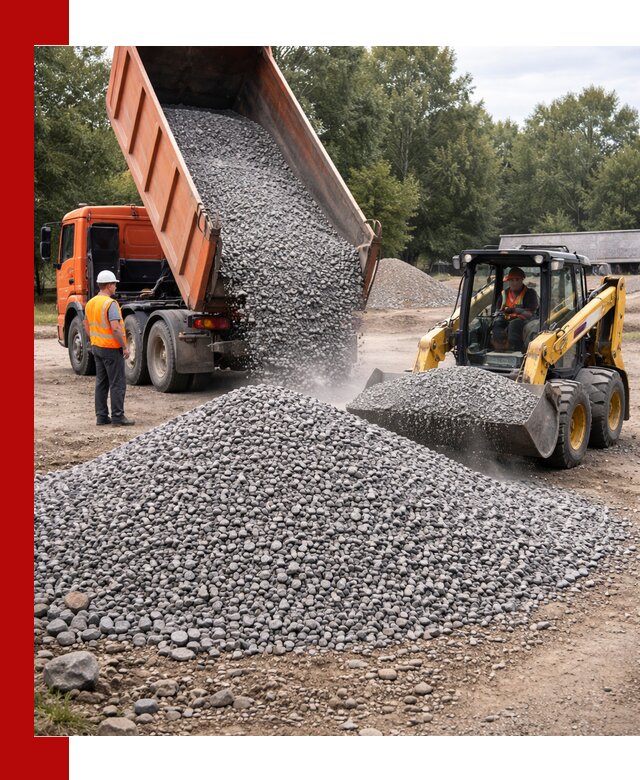 Купить гранитный щебень фракции 5–10 в Серпухове с доставкой