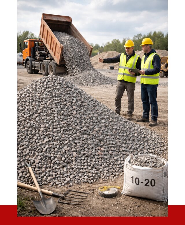 Гранитный щебень фракция 10-20 в Серпухове от 4268 руб.|ПРОНЕРУДСрп
