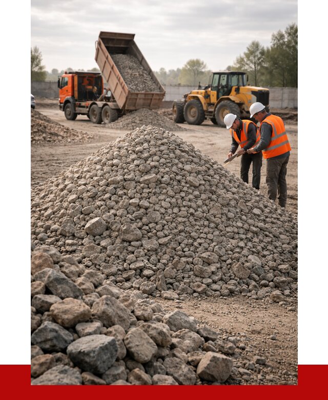 Гранитный щебень фракция 40-70 в Серпухове от 2540 руб ПРОНЕРУДСрп