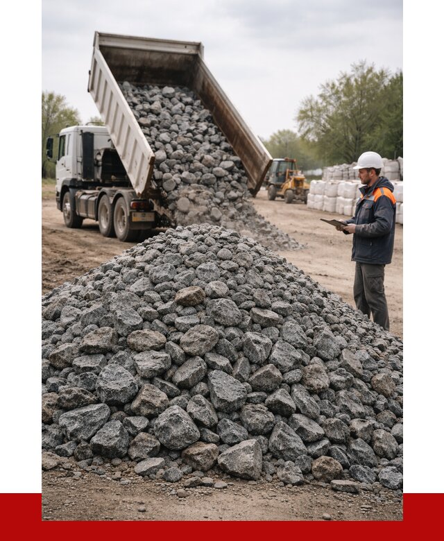 Гранитный щебень фракция 100-200 в Серпухове от 4268 р. ПРОНЕРУДСрп