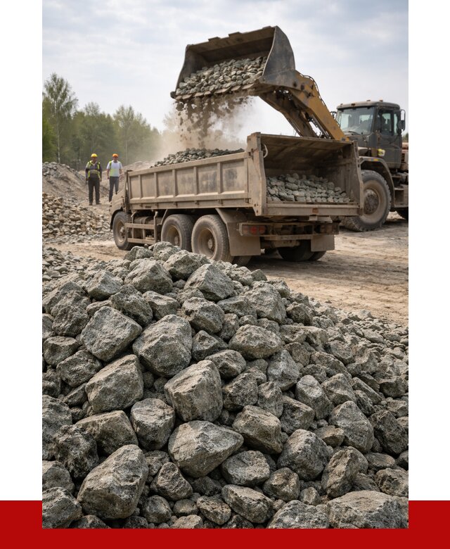 Щебень габбро диабаз фракция 70-150 в Серпухове от 2845 р.|ПРОНЕРУДСрп