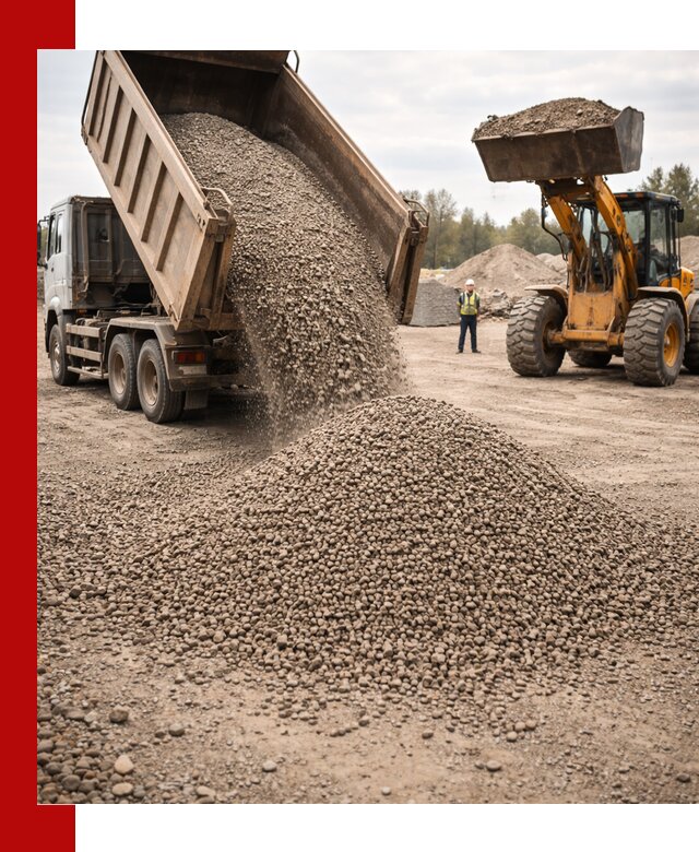 Гравийный щебень фракция 3–10 с доставкой в Серпухове