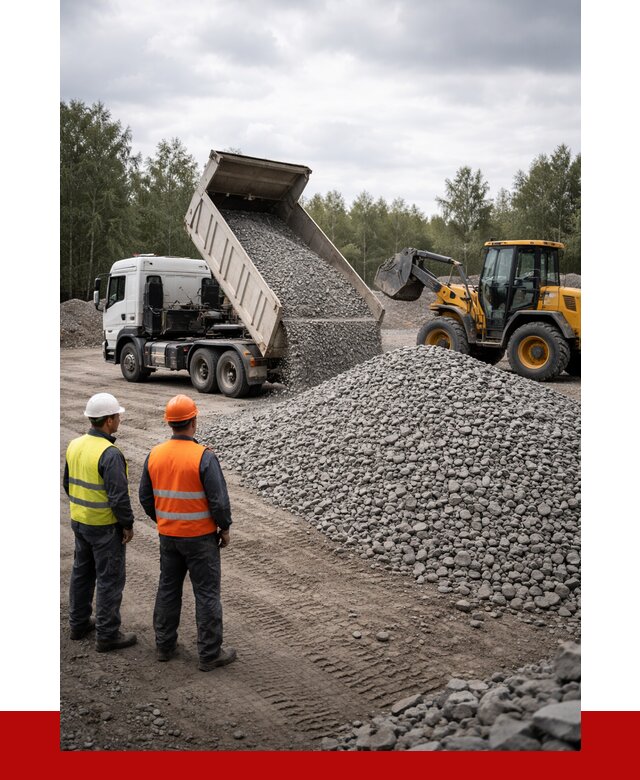 Гравийный щебень фракция 40-70 в Серпухове от 9653р | ПРОНЕРУДСрп