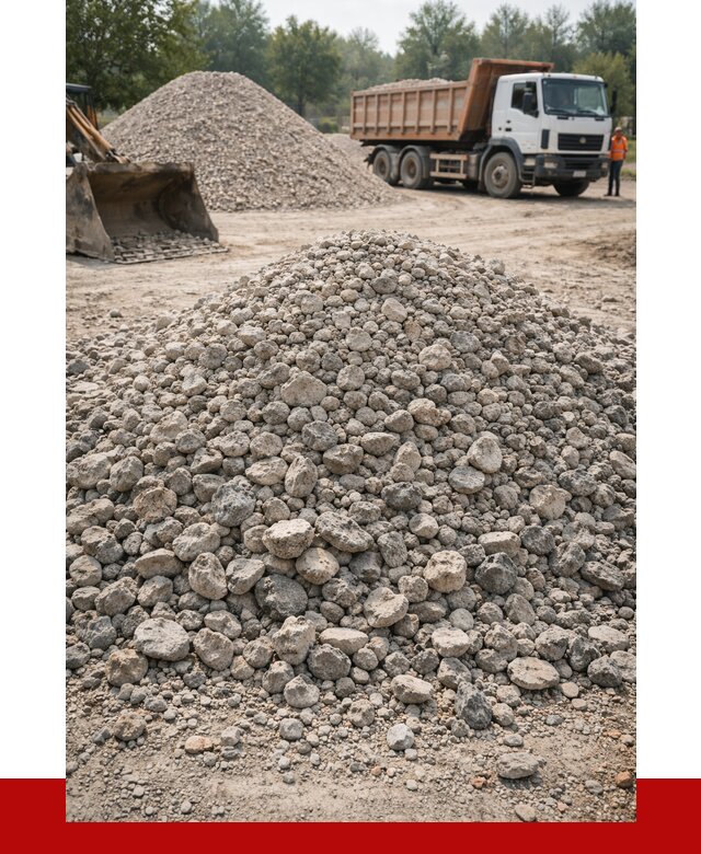 Вторичный щебень фракция 20-40 в Серпухове от 2235 р ПРОНЕРУДСрп