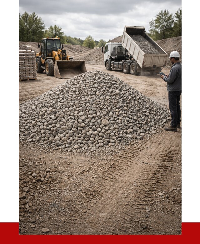 Купить бетонный щебень в Серпухове, от 3252 р. ПРОНЕРУДСрп