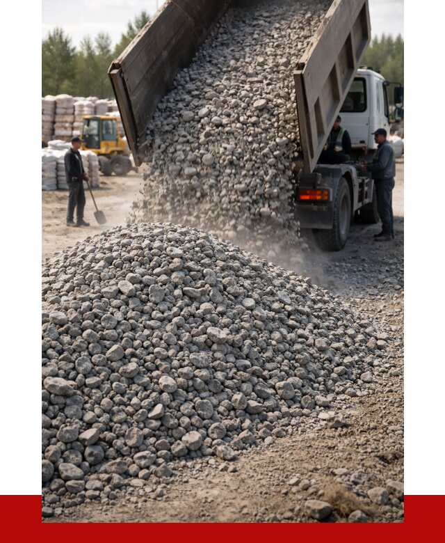 Бетонный щебень фракция 40-70 в Серпухове от 1829 р. ПРОНЕРУДСрп