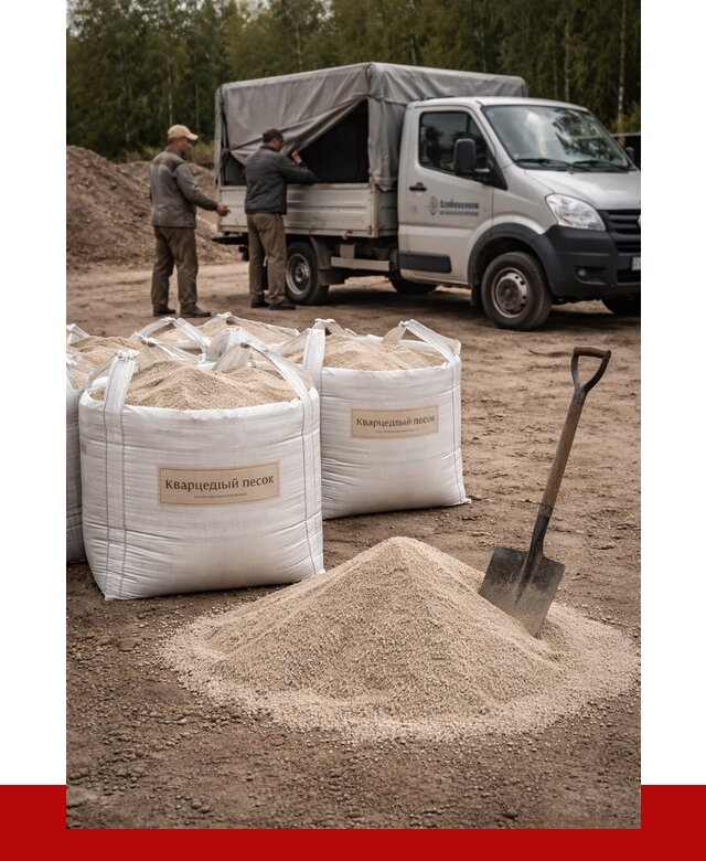 Кварцевый песок для пескоструя в Серпухове от 4572 р. | ПРОНЕРУДСрп