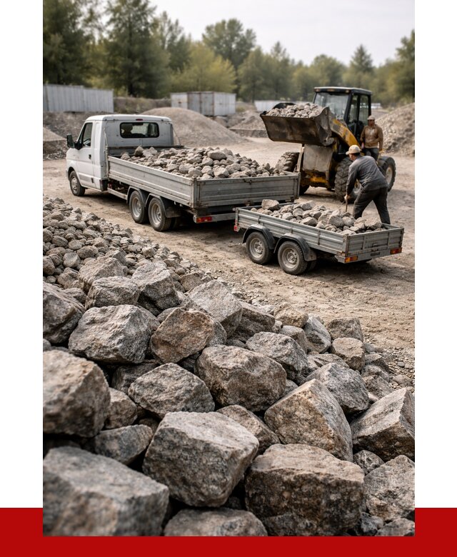 Купить бутовый камень гранитный в Серпухове от 2845 р. | ПРОНЕРУДСрп