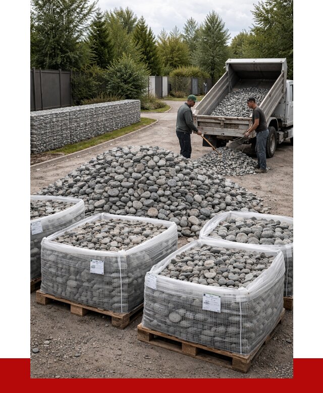 Камень для габионов в Серпухове от 4268 р. за куб | ПРОНЕРУДСрп