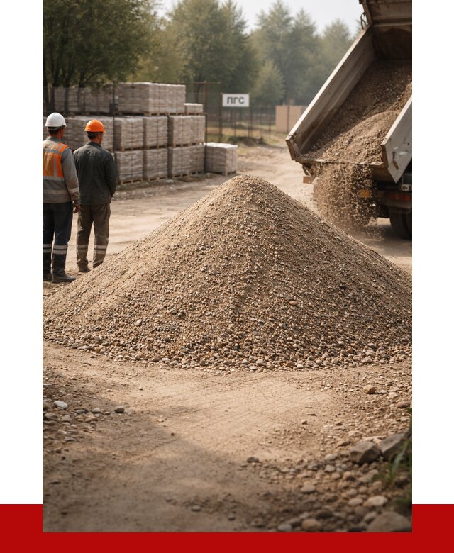 ПГС С1 с доставкой в Серпухове от 2845 р. за куб | ПРОНЕРУДСрп