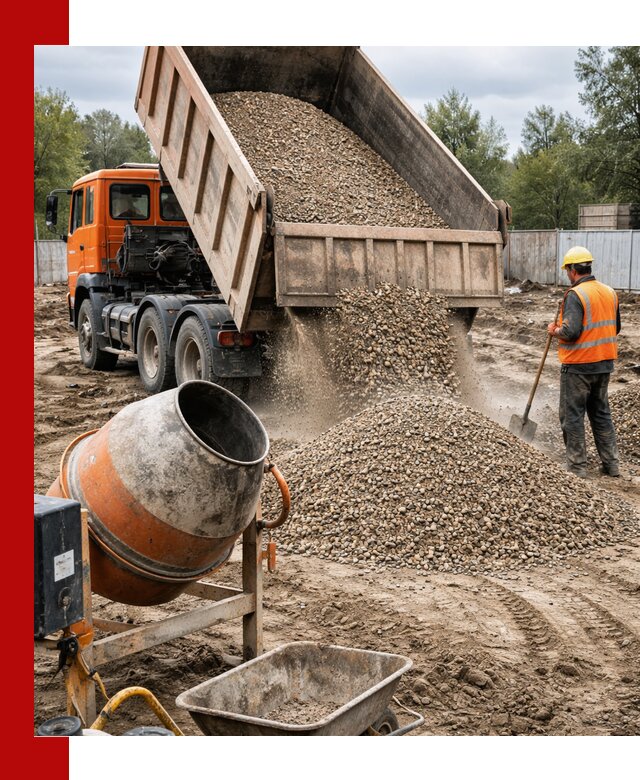 Опгс для бетона с доставкой самосвалом в Серпухове от производителя
