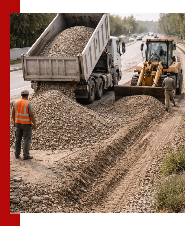 Опгс для устройства дорог и подсыпки в Серпухове