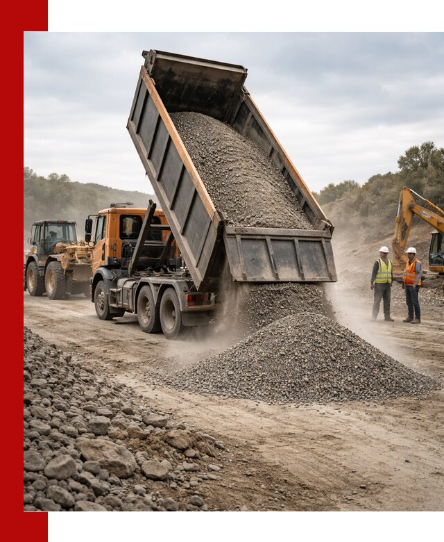 Щебёночно-песчаная смесь ЩПС С1 с доставкой в Серпухове