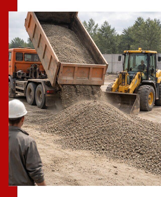 Доставка щпс С8 самосвалами в Серпухове от производителя