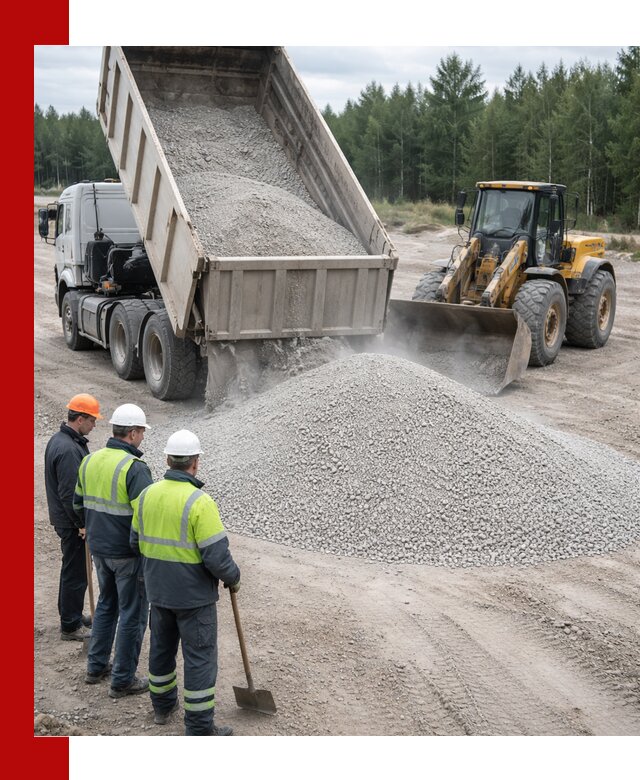 Известняковый отсев 0-5 доставка в Серпухове быстро и выгодно