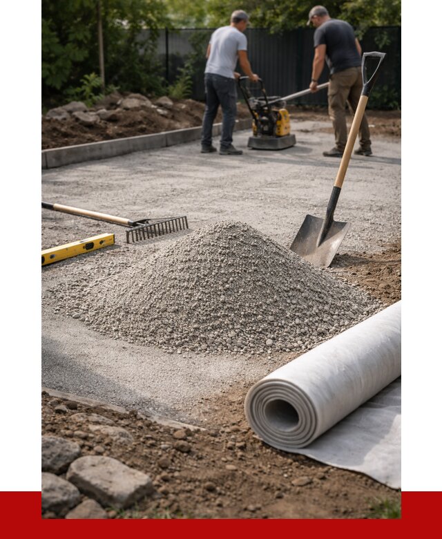 Купить отсев для тротуарной плитки в Серпухове от 2540 р. | ПРОНЕРУДСрп