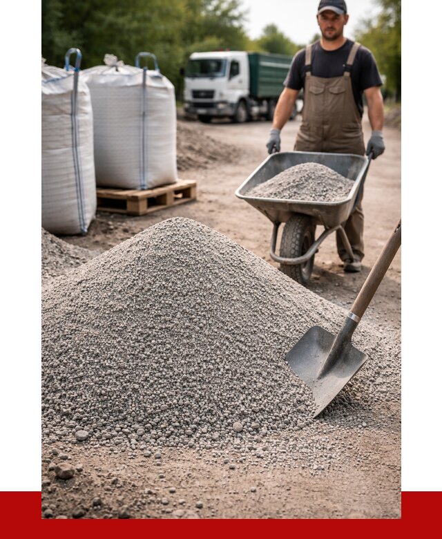 Отсев для бетона в Серпухове от 2540 р. с доставкой | ПРОНЕРУДСрп