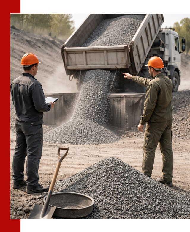 Гранитная крошка фракция 2-5 доставка в Серпухове