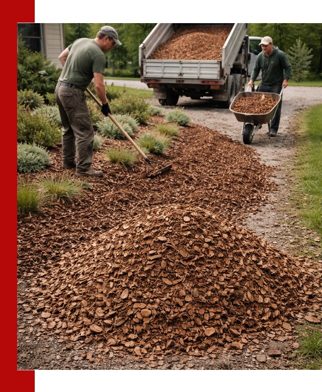 Крошка для мульчирования с доставкой в Серпухове