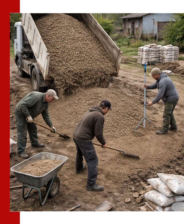 Керамзитовый песок с доставкой в Серпухове оптом и в розницу