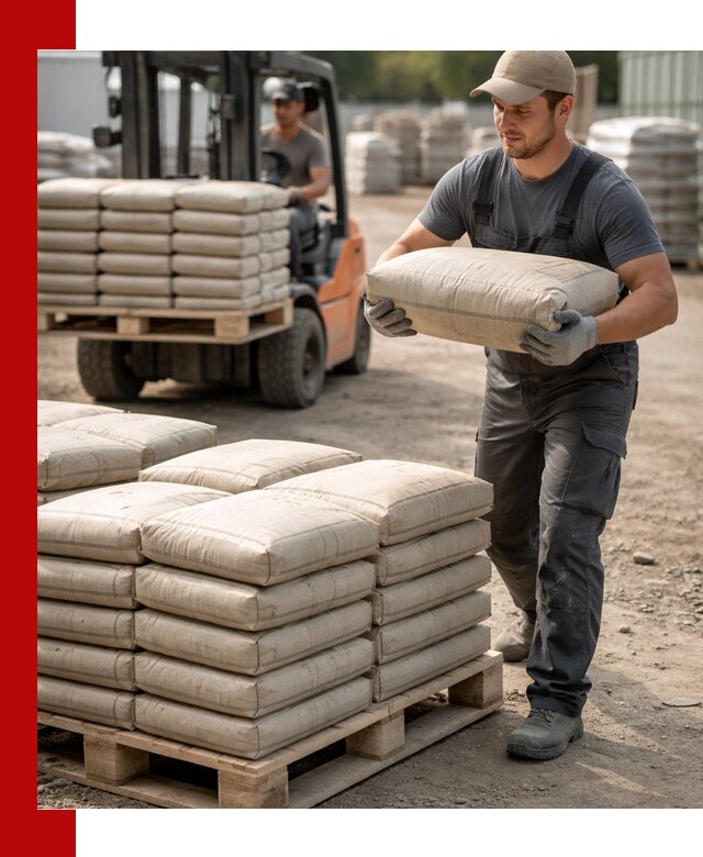 Доставка цемента в мешках оптом и в розницу в Серпухове