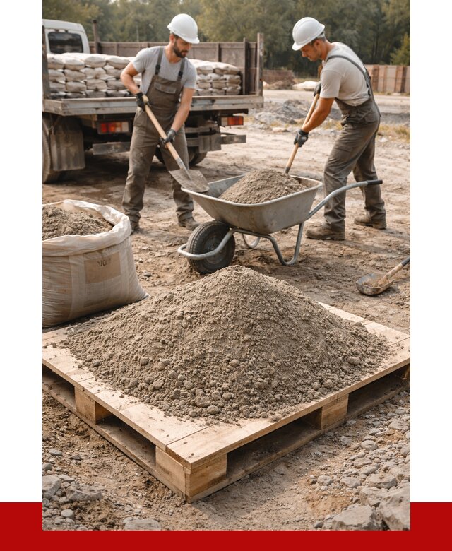 Цементно песчаная смесь М100 в Серпухове от 5284 р. за куб | ПРОНЕРУДСрп