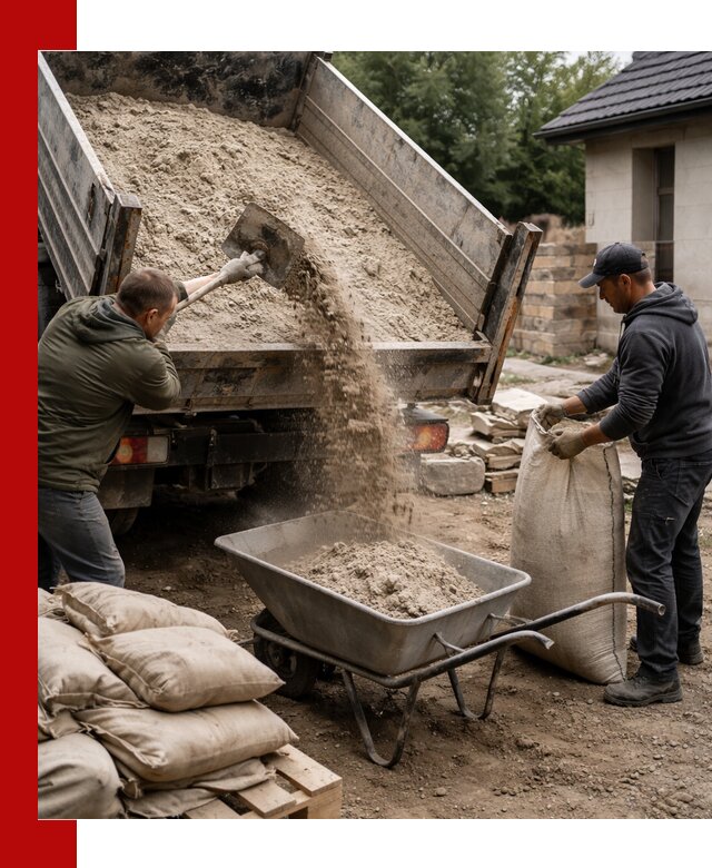 Качественная сухая смесь для кладки с доставкой в Серпухове