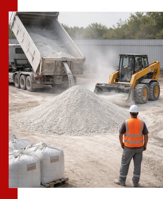 Доставка и продажа известняковой муки в Серпухове