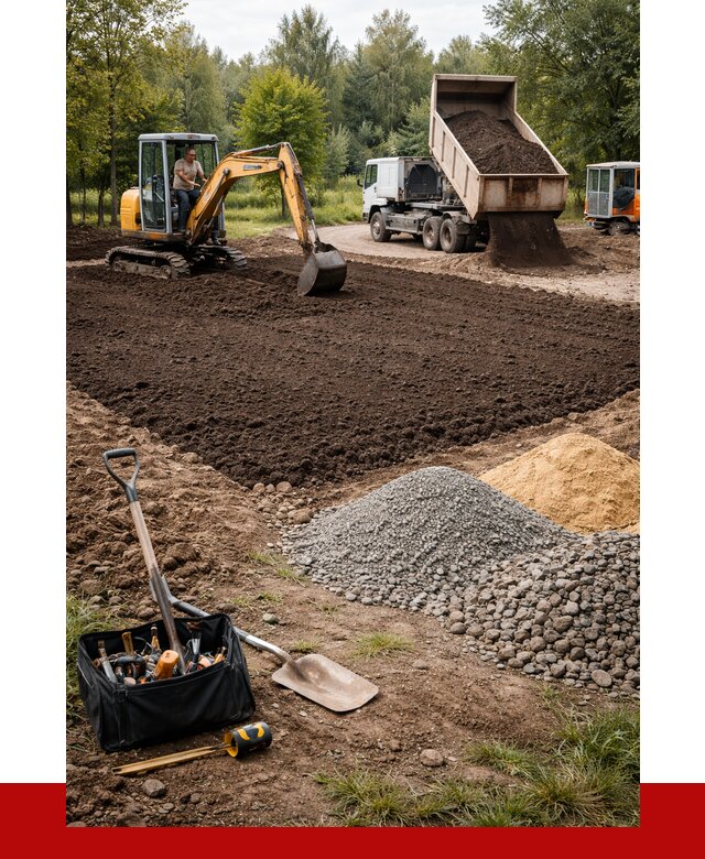 Купить грунт для отсыпки участка в Серпухове от 2540 р. | ПРОНЕРУДСрп