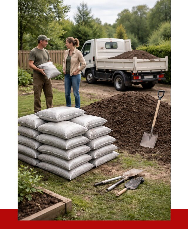 Садовая земля в Серпухове от 1219 р. с доставкой оптом | ПРОНЕРУДСрп