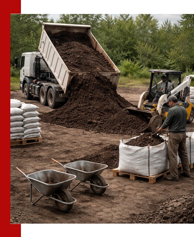 Доставка и продажа торфогрунта в Серпухове оптом и в розницу