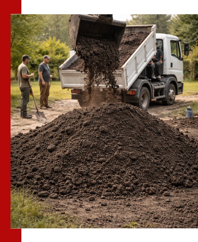 Доставка и продажа чернозема в Серпухове оптом и в розницу