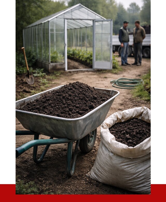 Чернозем для теплицы в Серпухове с доставкой от 1524 р. | ПРОНЕРУДСрп