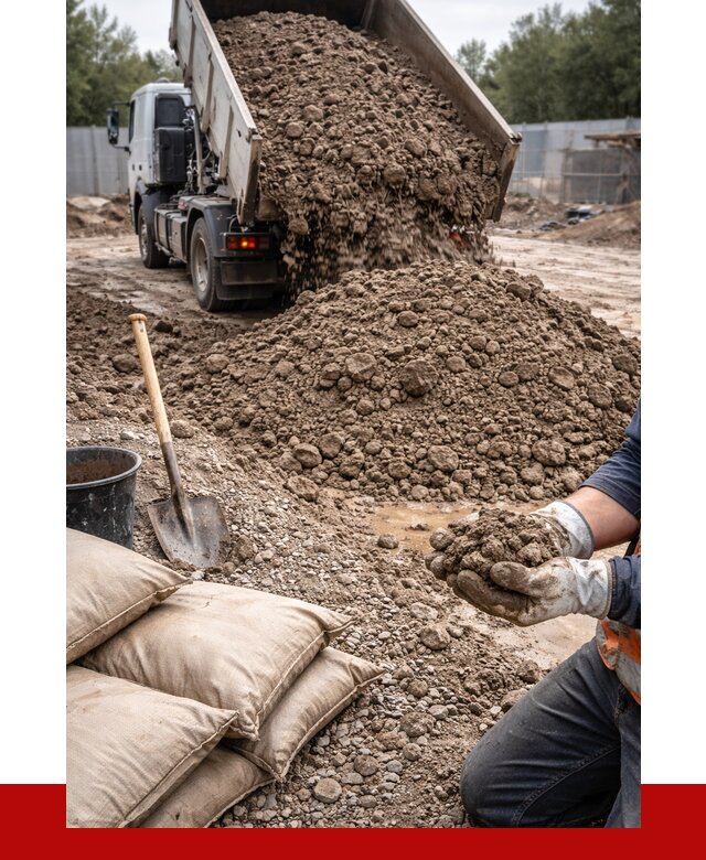 Купить глина для засыпки в Серпухове от 1219 р. за куб | ПРОНЕРУДСрп