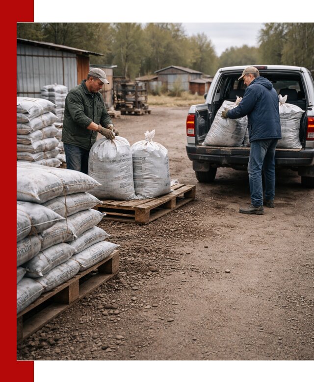 Купить конский навоз в мешках с доставкой в Серпухове