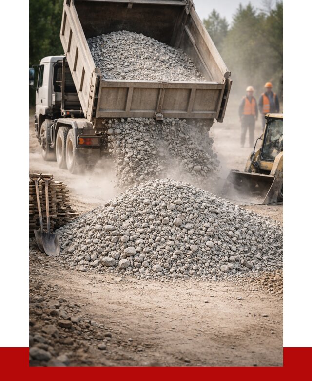 Купить дробленый бетон в Серпухове от 1727 р./куб | ПРОНЕРУДСрп