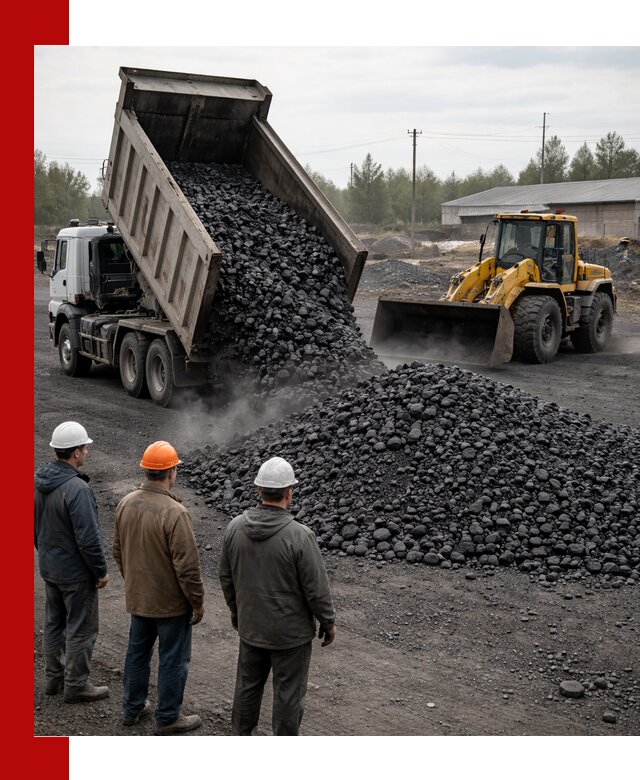 Доставка угля антрацита в Серпухове с самосвалами и погрузкой