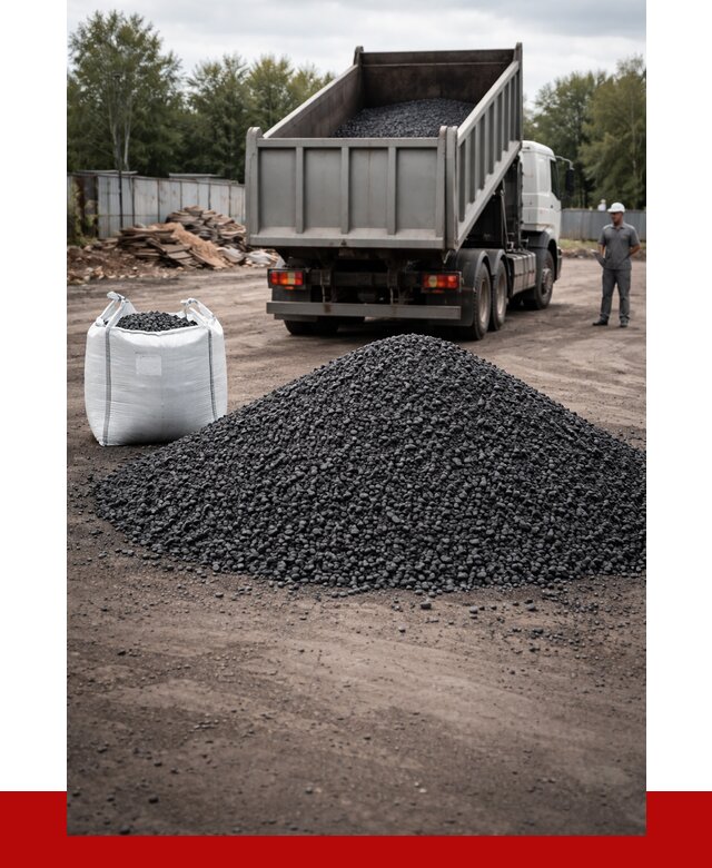 Купить уголь семечка с доставкой в Серпухове от 7926 р. | ПРОНЕРУДСрп