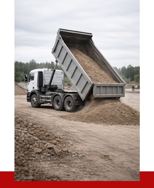 Доставка самосвалом 15 кубов в Серпухове от 6605 руб. | ПРОНЕРУДСрп