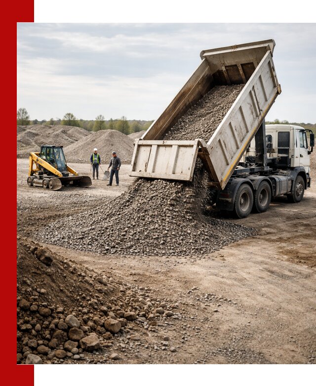 Доставка самосвалом 25 м³ в Серпухове быстро и надежно