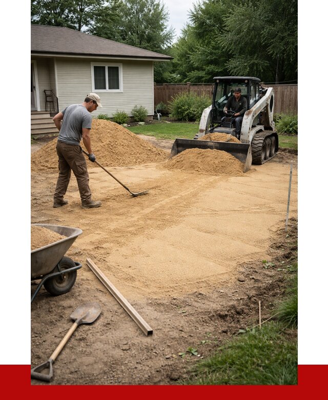 Отсыпка участка песком в Серпухове, от 2540 р., ПРОНЕРУДСрп